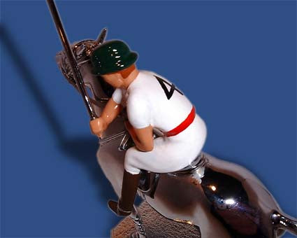 Polo Pony & Rider Car Bonnet Mascot Hood Ornament