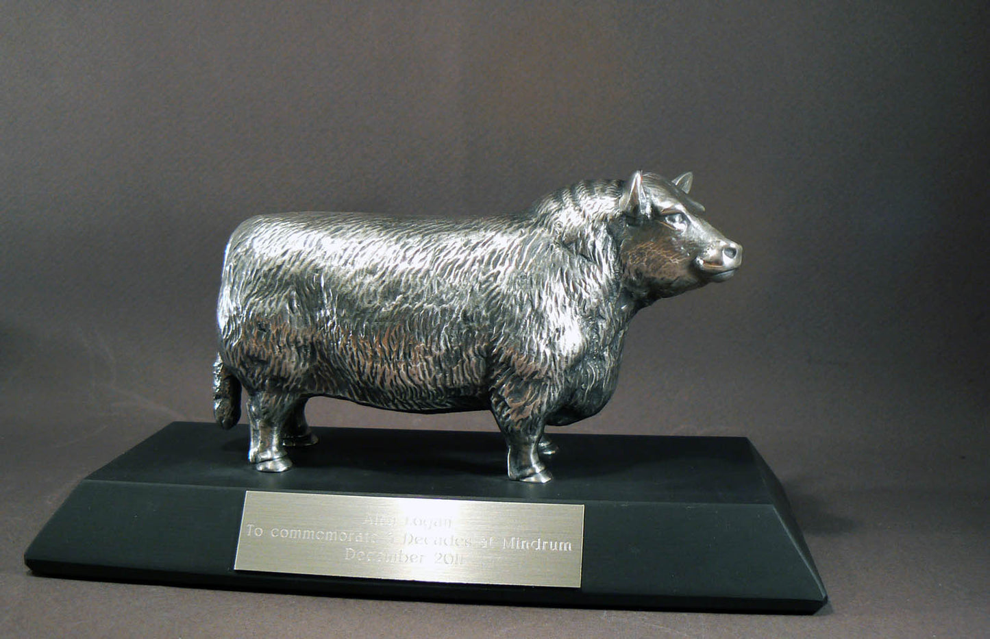 Aberdeen Angus Bull Car Bonnet Mascot Hood Ornament