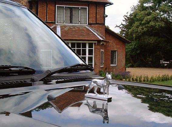 Alsatian / German Shepherd Car Bonnet Mascot Hood Ornament