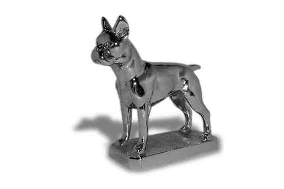 Boston Terrier Car Bonnet Mascot Hood Ornament