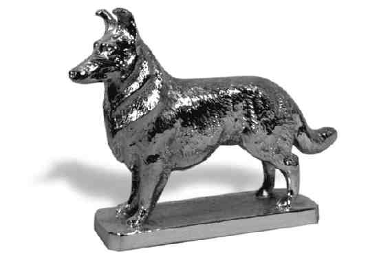 Collie, Rough Car Bonnet Mascot Hood Ornament