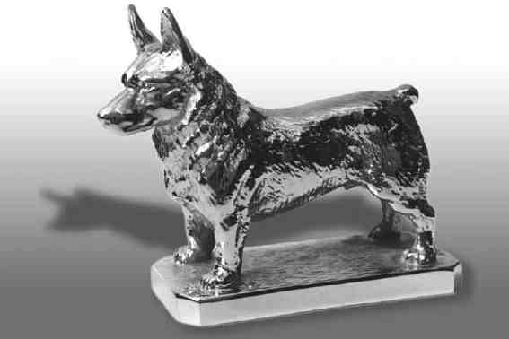 Corgi, Pembroke Car Bonnet Mascot Hood Ornament