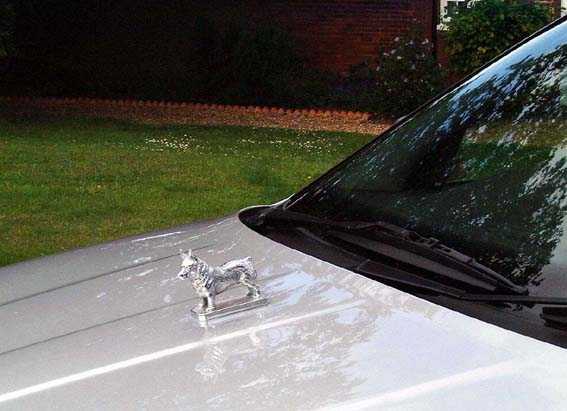 Corgi, Pembroke Car Bonnet Mascot Hood Ornament