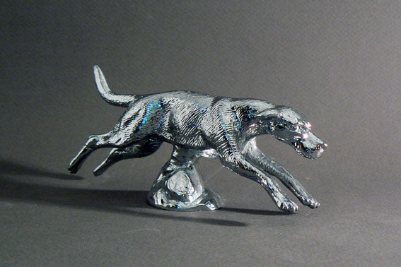 Foxhound, Running Car Bonnet Mascot Hood Ornament