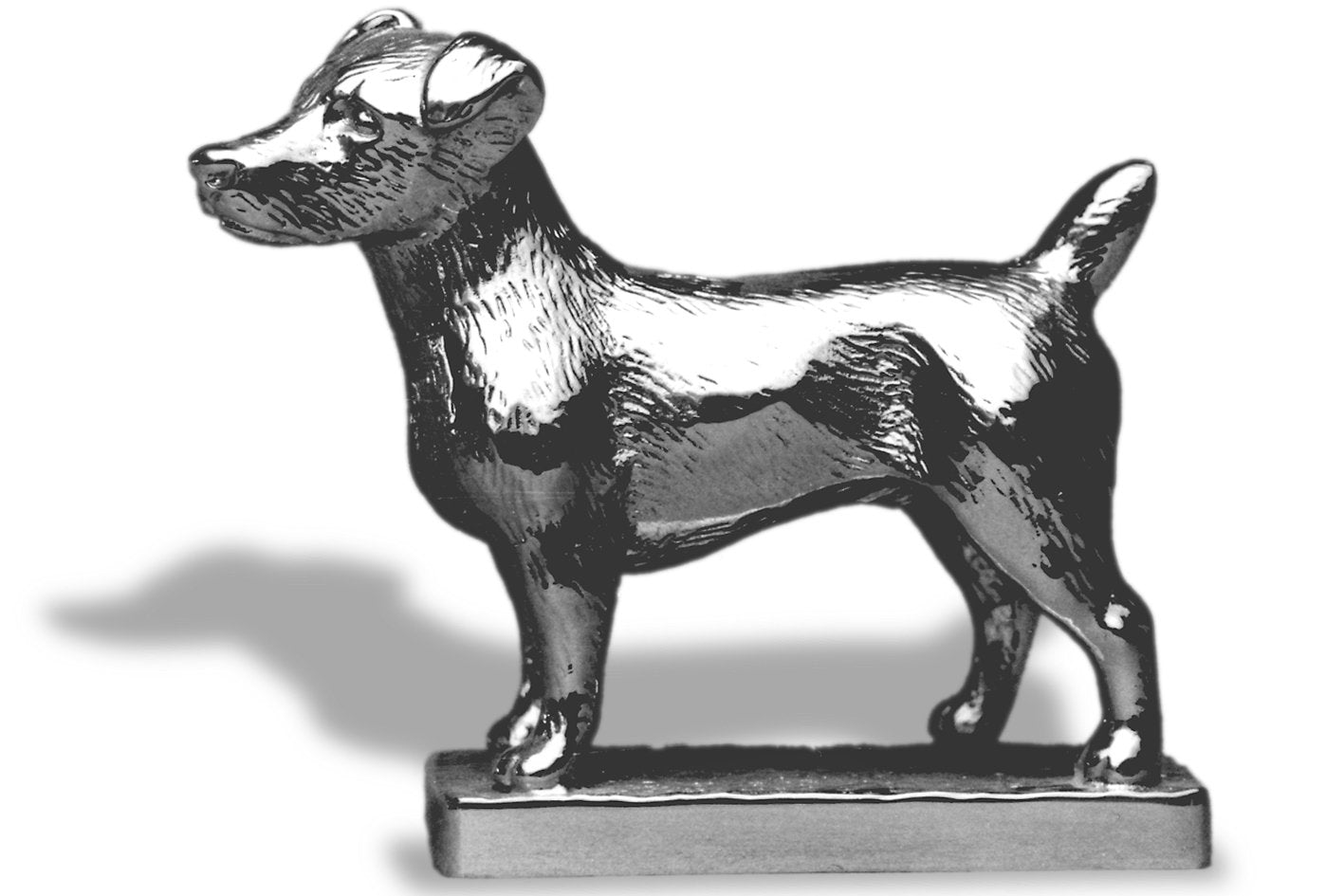Jack Russell Terrier Car Bonnet Mascot Hood Ornament