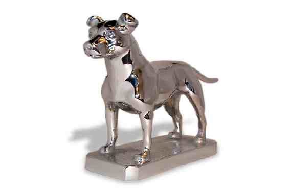 Staffordshire Bull Terrier Car Bonnet Mascot Hood Ornament
