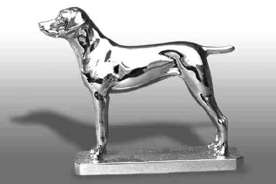 Weimaraner Car Bonnet Mascot Hood Ornament