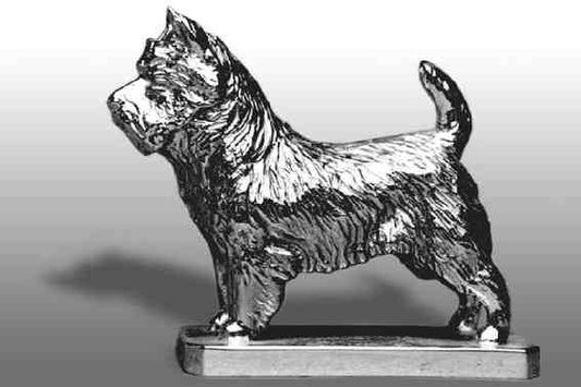 West Highland Terrier, Westie Car Bonnet Mascot Hood Ornament