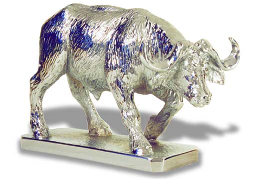 Cape Buffalo/ African Buffalo Car Bonnet Mascot Hood Ornament