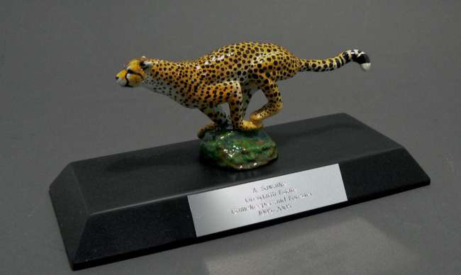Cheetah Car Bonnet Mascot Hood Ornament