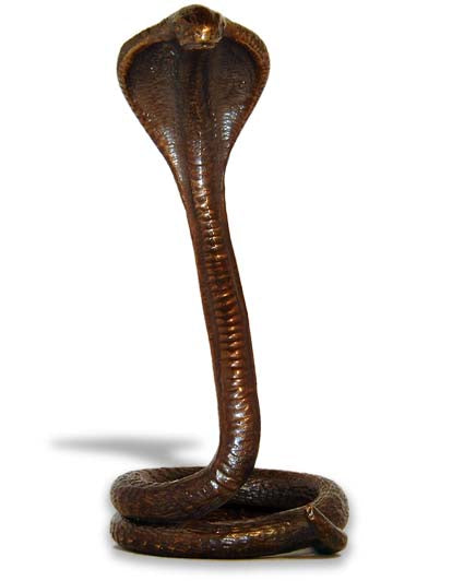 Cobra. Snake - Cobra Car Bonnet Mascot Hood Ornament