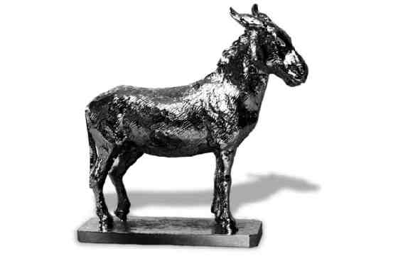 Donkey, large Car Bonnet Mascot Hood Ornament