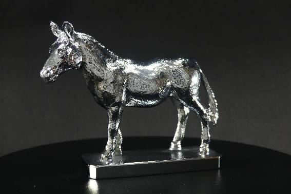 Donkey, Medium Car Bonnet Mascot Hood Ornament