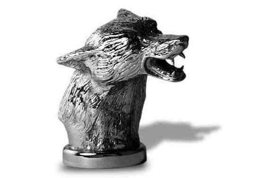 Fox, Fox Head Car Bonnet Mascot Hood Ornament