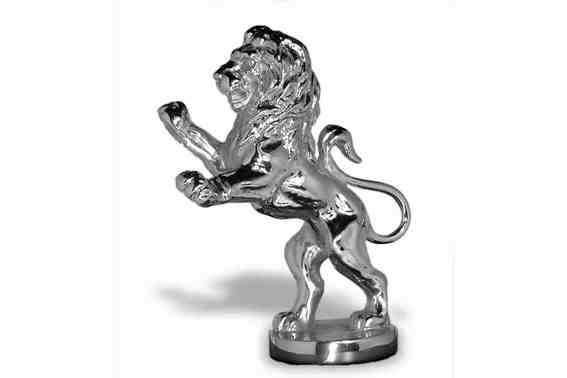 Lion, Rampant Car Bonnet Mascot Hood Ornament