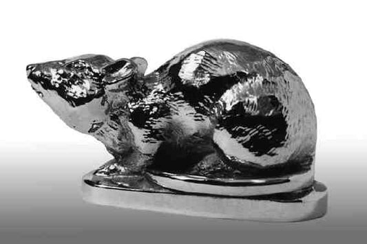 Mouse, crouching Car Bonnet Mascot Hood Ornament