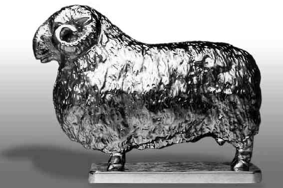 Ram Car Bonnet Mascot Hood Ornament
