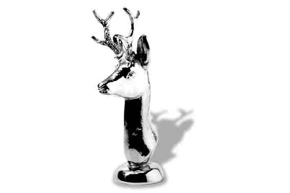 Roe buck head Car Bonnet Mascot Hood Ornament