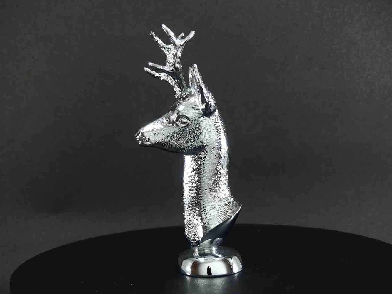 Roe buck head Car Bonnet Mascot Hood Ornament