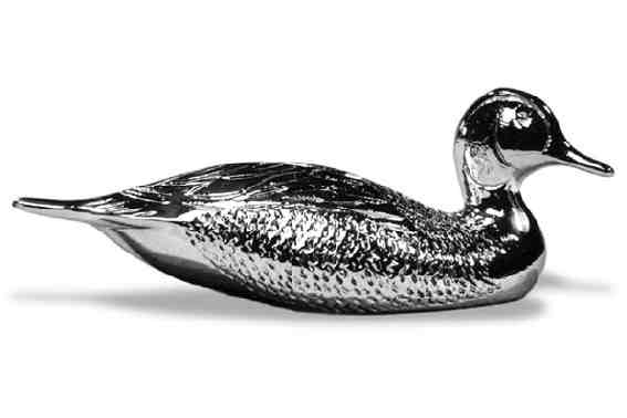 Duck, Pintail, swimming Car Bonnet Mascot Hood Ornament