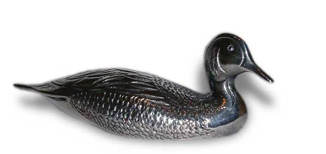 Duck, Pintail, swimming Car Bonnet Mascot Hood Ornament