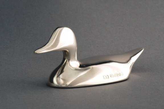 Duck, smooth, swimming Car Bonnet Mascot Hood Ornament