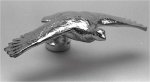 Grouse, flying, small Car Bonnet Mascot Hood Ornament