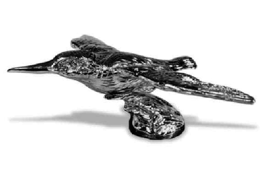 Kingfisher, flying Car Bonnet Mascot Hood Ornament