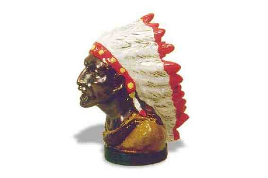 Indian Head Car Bonnet Mascot Hood Ornament