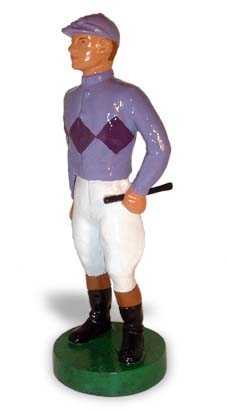 Jockey, Standing Car Bonnet Mascot Hood Ornament
