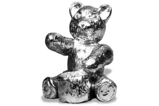 Teddy Bear with Honey Pot Car Bonnet Mascot Hood Ornament