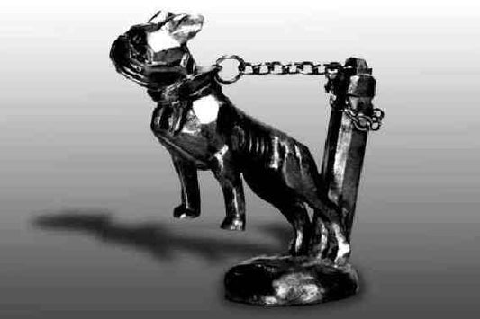 Boule-Dogue à la Chaine Car Bonnet Mascot Hood Ornament