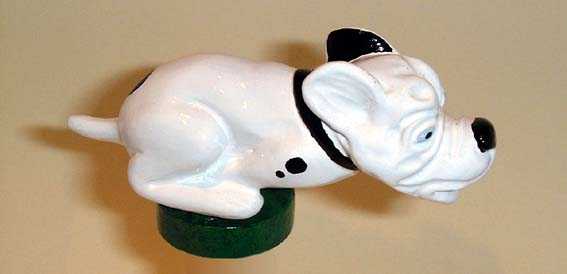 Bonzo, small Car Bonnet Mascot Hood Ornament