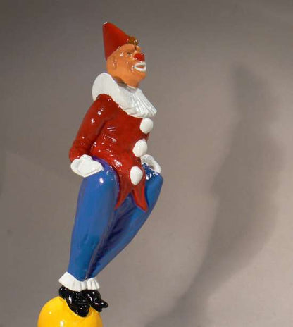 Clown Car Bonnet Mascot Hood Ornament