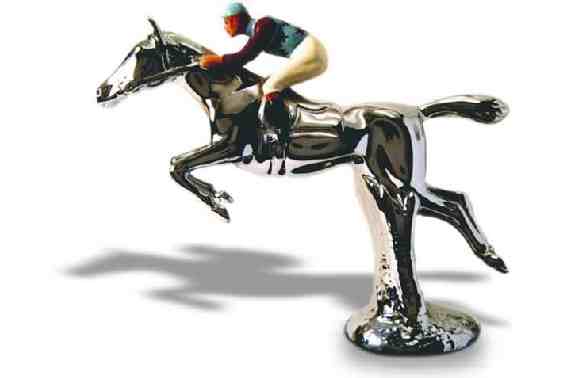 Aintree racehorse jumping hurdle, large – Louis Lejeune Ltd.