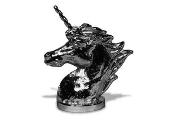 Unicorn Head Car Bonnet Mascot Hood Ornament