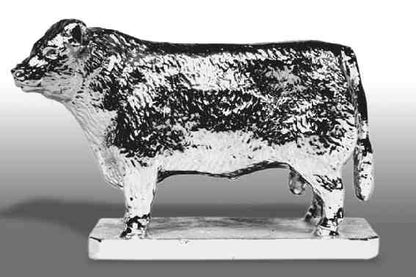 Hereford Bull Car Bonnet Mascot Hood Ornament