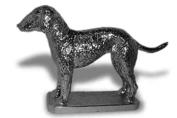 Bedlington Terrier Car Bonnet Mascot Hood Ornament