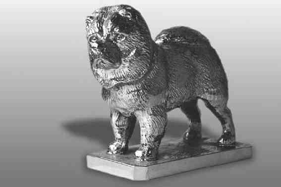 Chow Chow Car Bonnet Mascot Hood Ornament