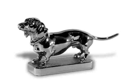 Dachshund, Smooth haired Car Bonnet Mascot Hood Ornament