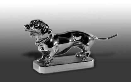 Dachshund, Smooth haired Car Bonnet Mascot Hood Ornament