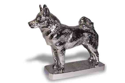 Elkhound, Norwegian Car Bonnet Mascot Hood Ornament