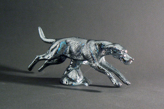 Foxhound, Running Car Bonnet Mascot Hood Ornament