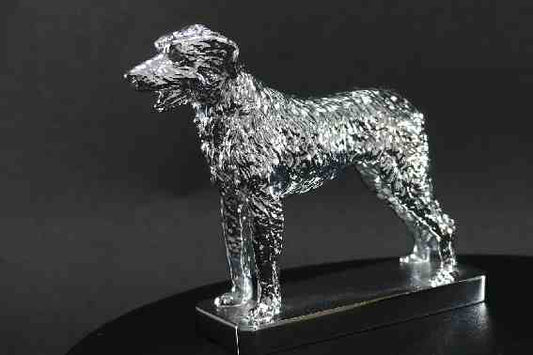 Irish Wolfhound Car Bonnet Mascot Hood Ornament