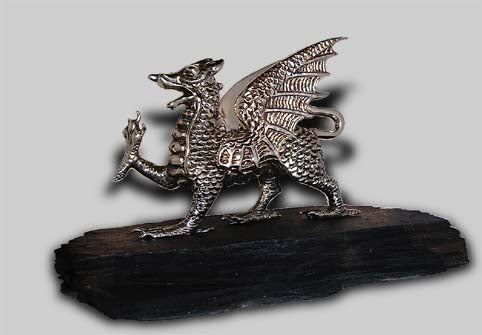 Welsh Dragon Car Bonnet Mascot Hood Ornament