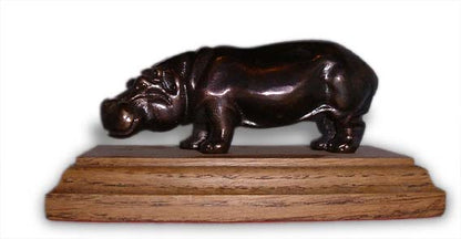 Hippopotamus Standing Hippo Car Bonnet Mascot Hood Ornament