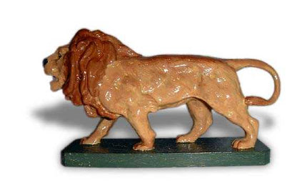 Lion, Walking Car Bonnet Mascot Hood Ornament