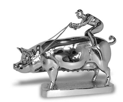 Pig, Sow Car Bonnet Mascot Hood Ornament