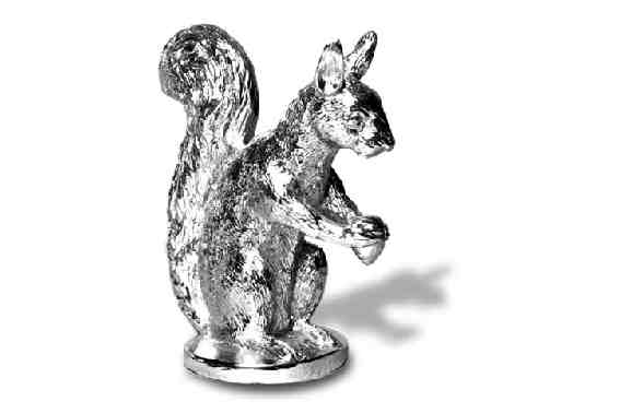 Squirrel Car Bonnet Mascot Hood Ornament