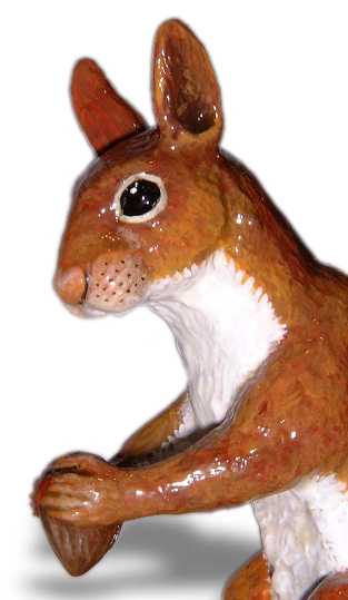 Squirrel Car Bonnet Mascot Hood Ornament